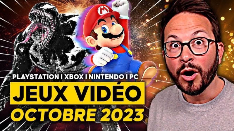 TOP JEUX VIDÉO OCTOBRE 2023 🌟 Un mois HISTORIQUE sur PS5 I Xbox Series I Nintendo Switch I PC