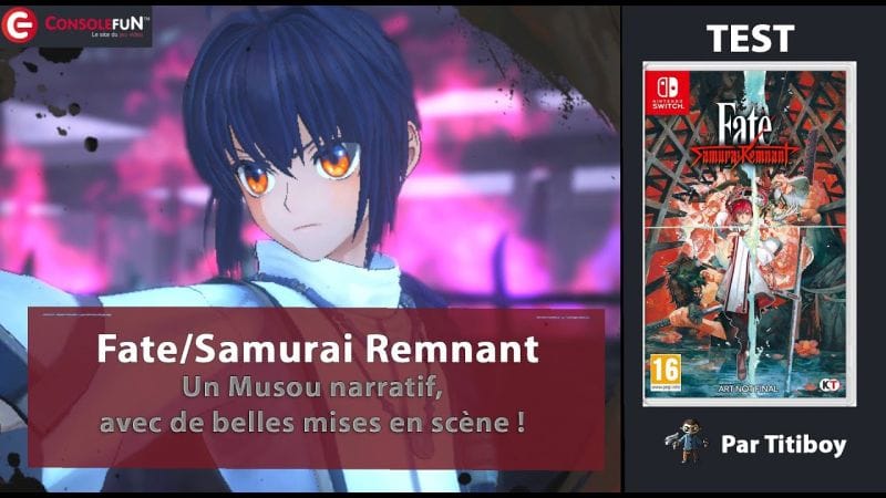 [TEST] FATE/SAMURAI REMNANT sur Nintendo Switch (existe aussi sur PS4 & PS5)