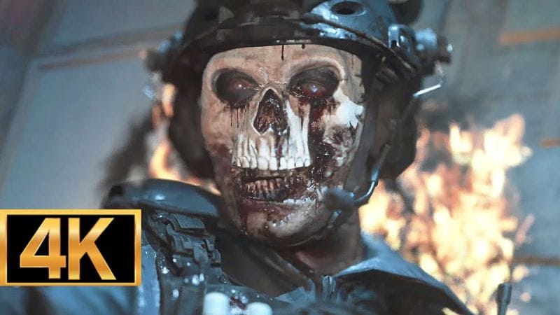 Modern Zombies + Zombie Ghost - Call of Duty Modern Warfare 2 Season 6 Scene