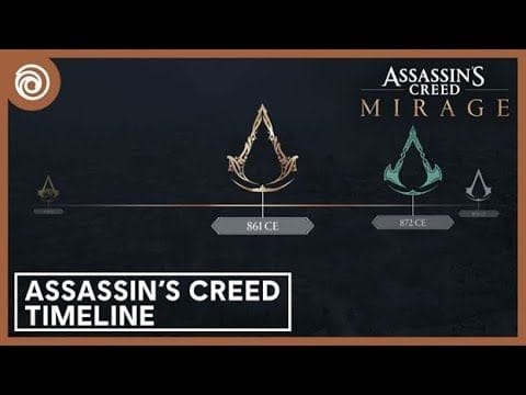 Assassin's Creed Mirage fait le point sur la chronologie de la série et présente sa mission en DLC
