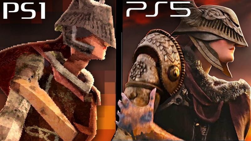 Elden Ring - PS1 vs PS5 Comparison