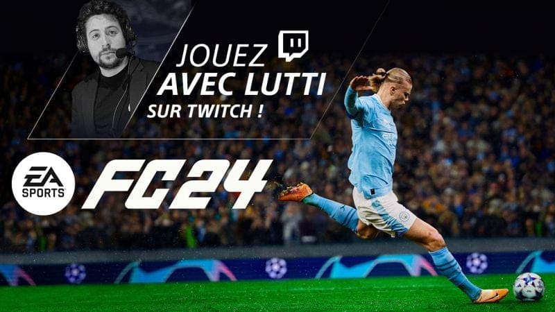 Lutti en live sur EA Sports FC 24 avec We Are PlayStation !