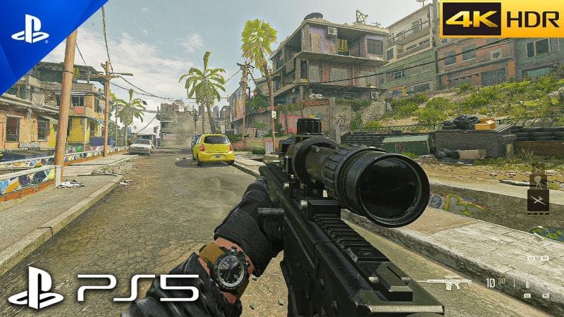 (PS5) Modern Warfare III Beta Favela Gameplay | ULTRA Realistic Graphics [4K 60FPS HDR] Call of Duty