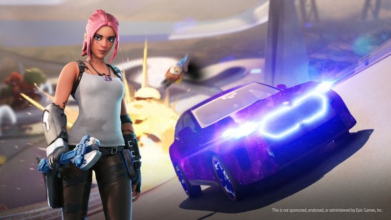 Les joueurs de Fortnite peuvent désormais concevoir leur propre BMW iX2