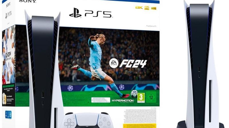 La PS5 débarque à prix fracassé sur Amazon, le jeu EA Sports FC 24 en bonus 🕹