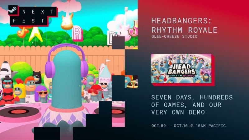 Headbangers Rhythm Royale - S'offre une démo sur consoles et PC - GEEKNPLAY Home, News, Nintendo Switch, PC, PlayStation 4, PlayStation 5, Xbox One, Xbox Series X|S