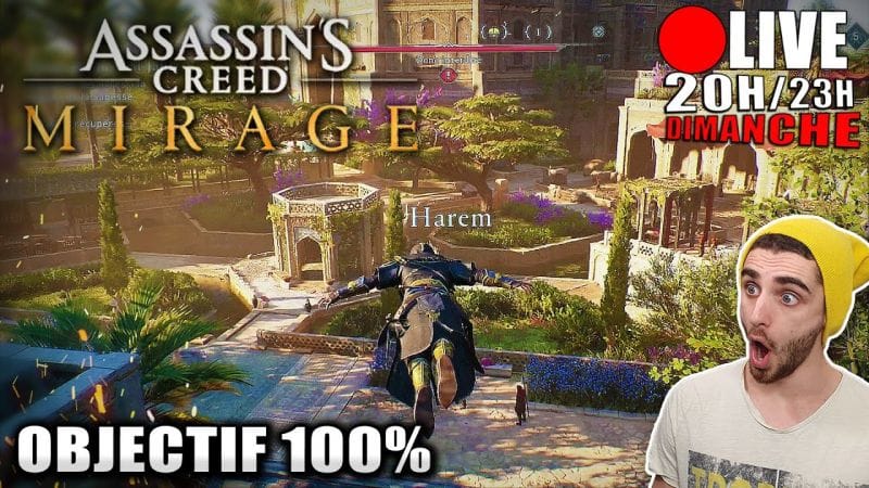 [LIVE 🔴] Assassin's Creed Mirage : En route pour le 100% ! 🏆🔥 [Dimanche 20H-23H]