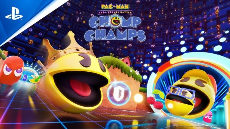 Pac-Man Mega Tunnel Battle: Chomp Champs - Announcement Trailer | PS5 & PS4 Games