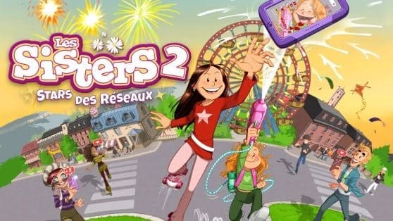 TEST - Les Sisters 2: Stars des Réseaux - GEEKNPLAY En avant, Famille, Home, Tests, Tests Nintendo Switch, Tests PC, Tests PlayStation 4, Tests PlayStation 5, Tests Xbox One, Tests Xbox Series X|S