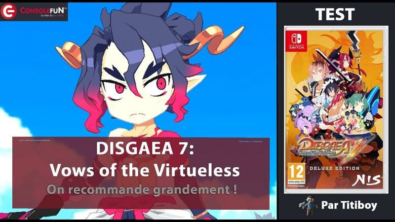 [TEST] DISGAEA 7: Vows of the Virtueless sur SWITCH & PS5 - Bravo Nippon Ichi Software !