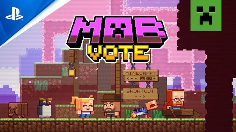 Minecraft - Play Free & Vote | PS5 & PS4 & PS VR Games