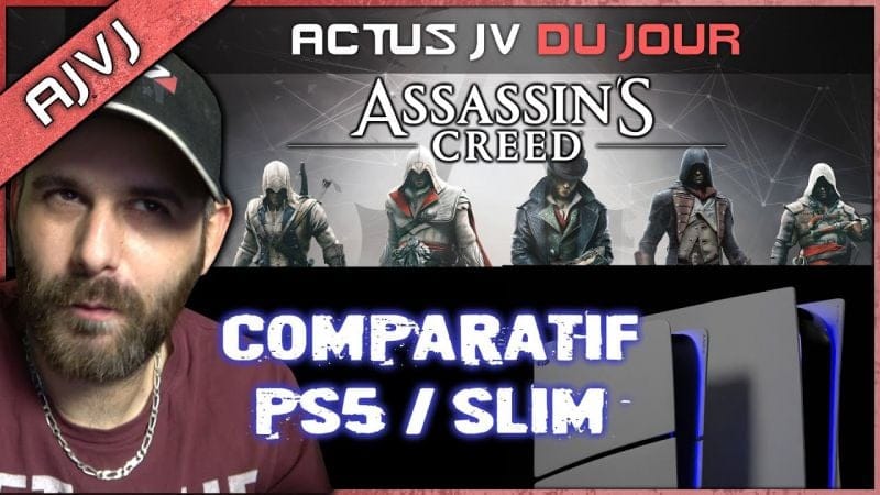 Bonne nouvelle pour les fans ASSASSIN'S CREED 👍 La PS5 slim & PS5 côte a côte, une IA dans CYBERPUNK