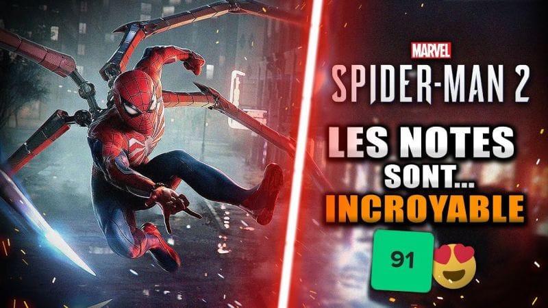 MARVEL'S SPIDER-MAN 2 ! Les notes sont INCROYABLES ! Points Forts, Points faible, Durée de vie, ...