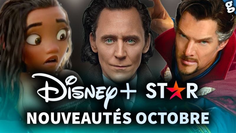 DISNEY+ : NOUVEAUX FILMS & SÉRIES en OCTOBRE ! + de 20