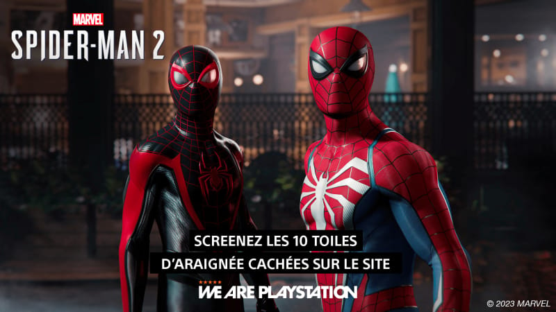 Participez au Concours Marvel’s Spider-Man 2  : Les Toiles de Spidey sur #WeArePlayStation !