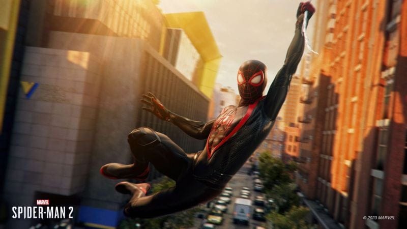 Spider-Man 2 : une patch va améliorer les performances à la sortie du jeu sur PS5