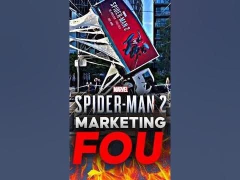 SPIDER-MAN 2 : le marketing devient FOU 😍 (et c'est classe !!!)