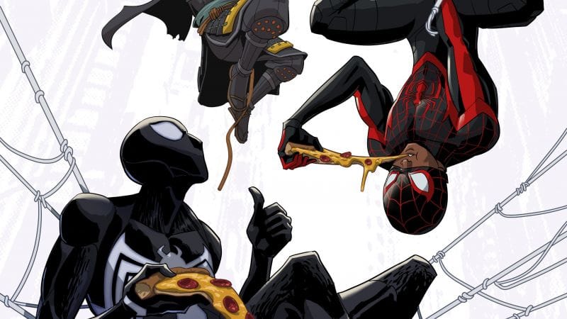Les studios PlayStation célèbrent le lancement de Marvel's Spider-Man 2 avec des œuvres d'art originales.