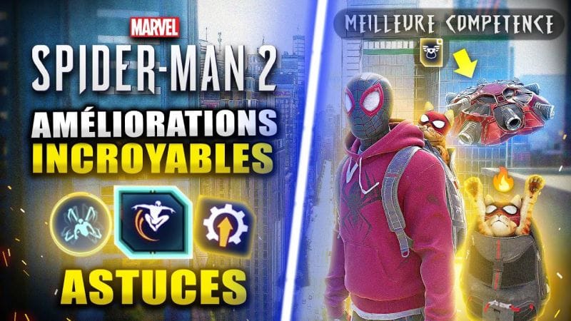 Marvel's Spider-Man 2 : Ne RATEZ PAS ces Améliorations & Compétences INCROYABLES 🔥 (Astuces)