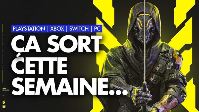 TOP des sorties jeux vidéo de la semaine 💥 Du 23 au 29 Octobre 2023 ! (PS5, Xbox, PC & Switch)