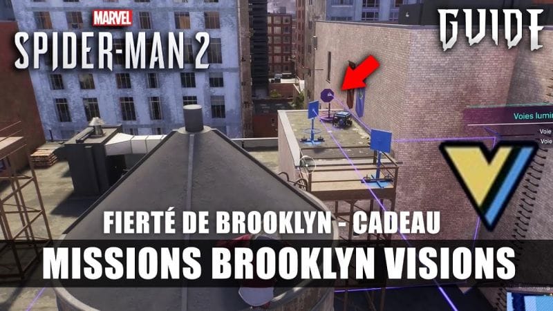 Marvel's Spider-Man 2 : Toutes les Missions BROOKLYN VISIONS (Solution) Fierté de Brooklyn - Cadeau