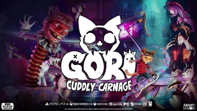 Gori: Cuddly Carnage - S'offre un tout nouveau trailer - GEEKNPLAY Home, News, Nintendo Switch, PC, PlayStation 4, PlayStation 5, Xbox One, Xbox Series X|S