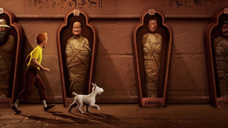 Tintin Reporter : Les Cigares du Pharaon se dévoile un peu plus