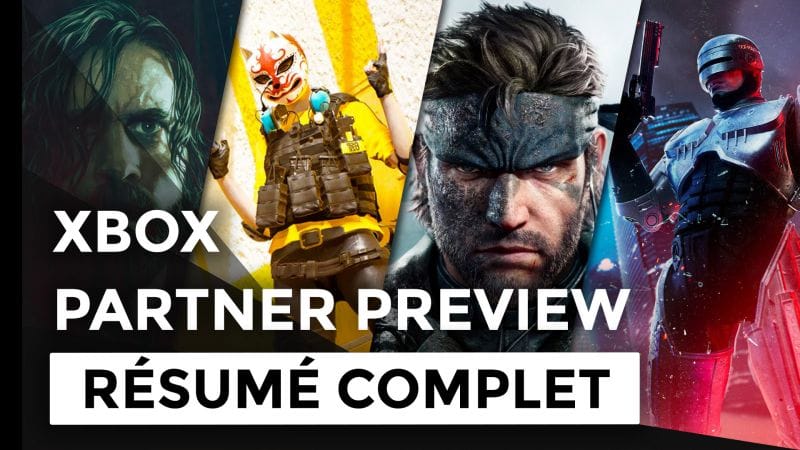 Conférence Xbox Partner Preview : le résumé complet des 11 jeux