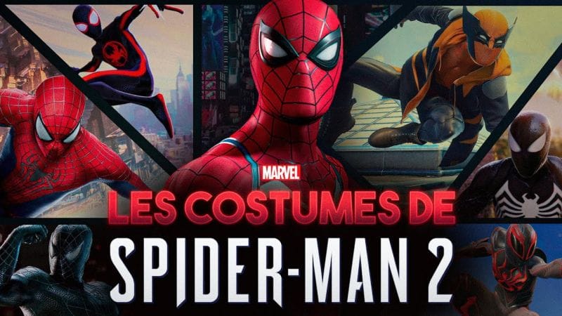 TOUS les COSTUMES DE SPIDER-MAN 2 et leurs ORIGINES