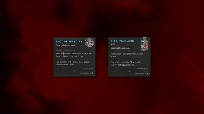 Pouvoirs vampiriques Saison 2 Diablo 4 : les Pactes et leur fonctionnement