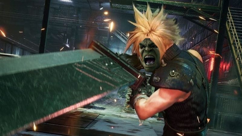 A peu de chose près, Hulk et Cloud de Final Fantasy VII auraient pu avoir un énorme point commun !