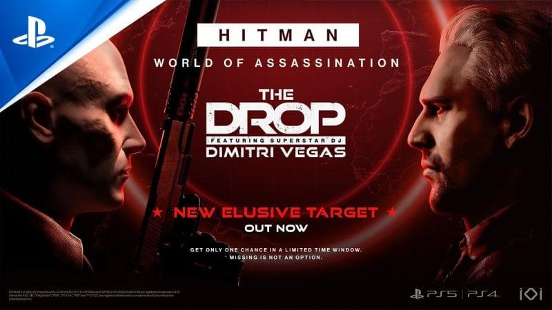 Hitman World of Assassination - 'The Drop' Mission Briefing | PS5, PS4 & PSVR Games