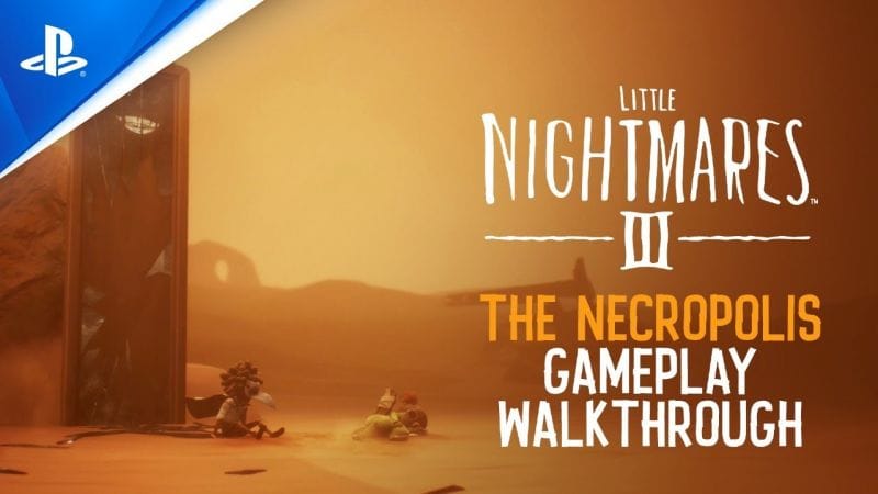 Little Nightmares III - Trailer de gameplay co-op 2 joueurs - La Nécropole | PS5, PS4