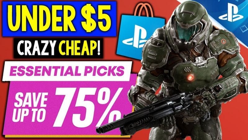 10 AWESOME PSN Game Deals UNDER $5! PSN ESSENTIAL PICKS SALE 2023 SUPER CHEAP PS4/PS5 Games to Buy!