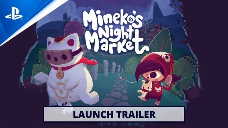 Mineko's Night Market - Launch Trailer | PS5 & PS4 Games