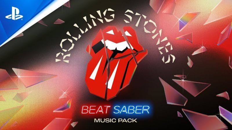 Beat Saber - Trailer de lancement du pack musical The Rolling Stones | PS VR2, PS VR