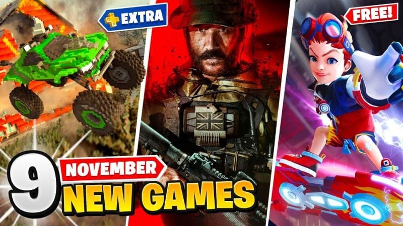 9 New Games November (3 FREE GAMES)