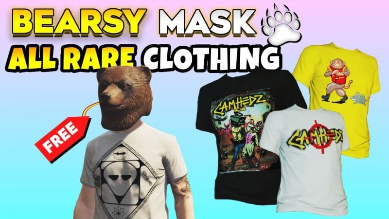 GTA 5 Online How to Unlock Bearsy Mask & All Camhedz RARE Clothing Rewards (Full Guide)