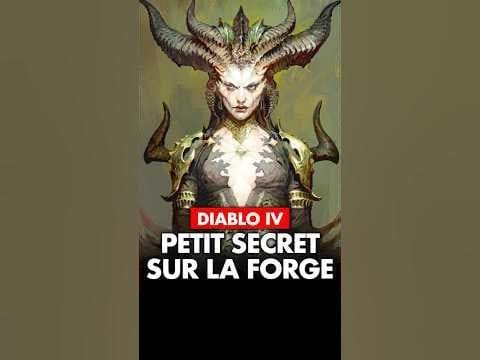 Diablo 4 : Des ASTUCES sur la FORGE !