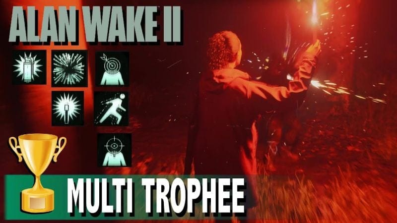 Réflexes Ultimes /  Lumière intense /  Dans le mille  / Départ détonnant ...  - ALAN WAKE 2