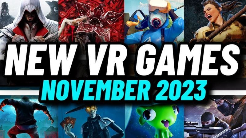 November is CRAZY for NEW VR GAMES! // NEW Quest 2, PCVR & PSVR2 games NOVEMBER 2023