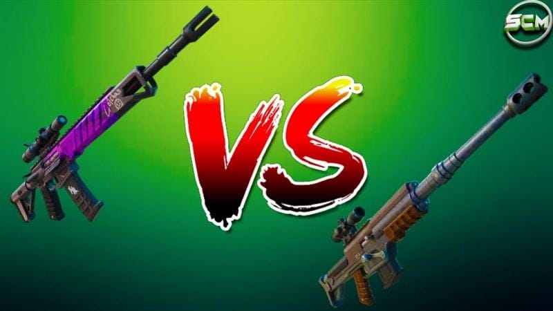 Fusil de Tireur d'Élite Tactique VS Thermique Fortnite, Qu'elle est le Meilleur Fusil Tireur d'Élite