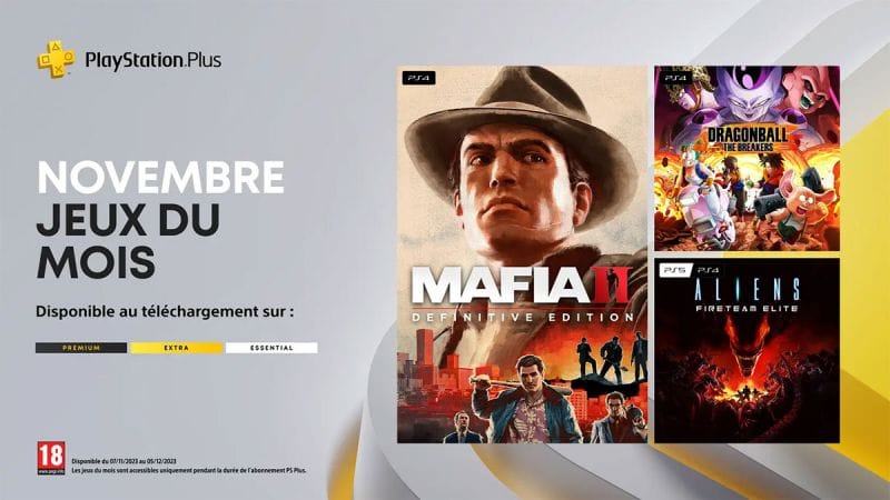 Playstation Plus novembre 2023 : quels sont les jeux gratuits du mois ?