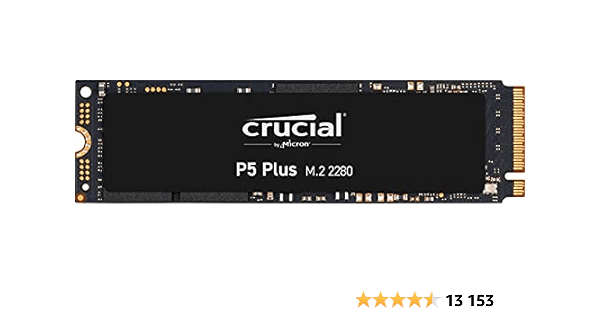 Crucial P5 Plus 2To SSD interne pour le gaming M.2 PCIe Gen4 NVMe - Jusqu’à 6600Mo/s - CT2000P5PSSD8