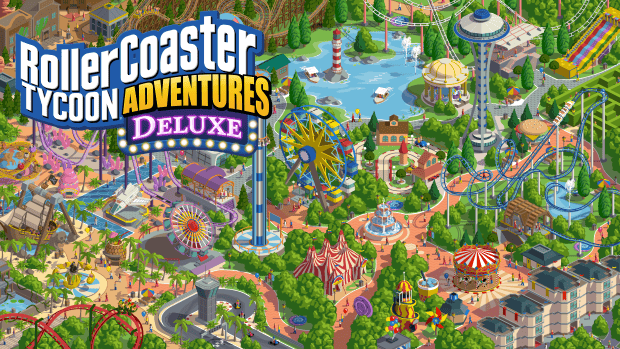 RollerCoaster Tycoon Adventures - Le jeu est disponible en version Deluxe sur consoles - GEEKNPLAY Home, News, Nintendo Switch, PlayStation 4, PlayStation 5, Xbox Series X|S