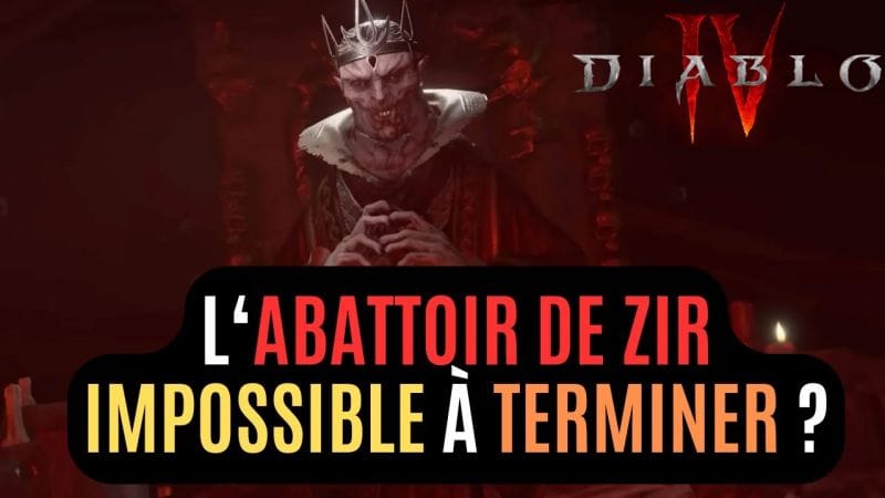 L'abattoir De Zir Alias Le Nouveau Contenu Très Difficile Du Patch 1.2.3 De Diablo 4 !