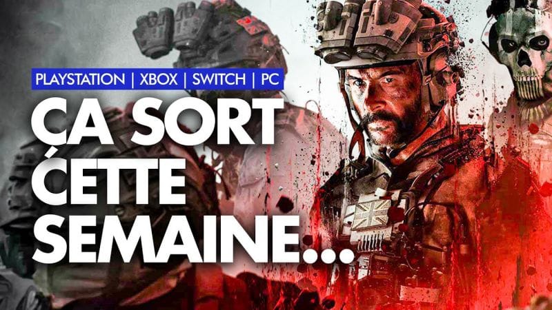 TOP des sorties jeux vidéo de la semaine 💥Du 6 au 12 Novembre 2023 ! (PS5, Xbox, PC, Switch)