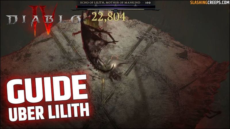 Guide Uber Lilith Diablo 4, comment gérer ses phases et la tuer sans bug !