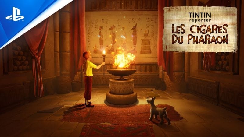 Tintin Reporter : Les Cigares du Pharaon - Trailer de lancement - VF | PS5, PS4