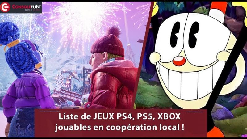 LISTE de JEUX JOUABLES en local coopératif ! - PS4, PS4, & XBOX !